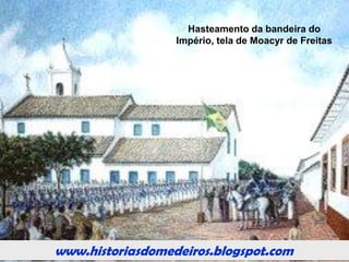 www.historiasdomedeiros.blogspot.com
Deposição de Francisco de Paula Magessi, tela de Moacyr de Freitas
 
