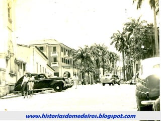 www.historiasdomedeiros.blogspot.com
A Comissão Rondon.
 Cândido Mariano da Silva Rondon;
 Construção de 17
estações telegráficas
(19001906);
 Positivista;
 Comunicação
(telégrafo), reconhe-
cimento do territó-
rio, incorporação
dos indígenas à
“civilização”.
 