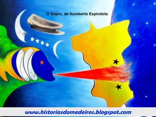 www.historiasdomedeiros.blogspot.com
A Democratização do País e de
Mato Grosso.
 No final de 1945, com o fim do Estado Novo,
assume o governo de mato Grosso, o
Desembargador Olegário Moreira de Barros;
 ...;
 1952, assume o Dr. Fernando
Corrêa da Costa, implantando
reformas administrativas no
estado.
 