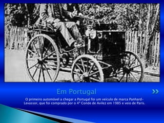 HistóRia Do AutomóVel