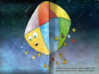 O balão que não queria subir