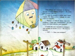O balão que não queria subir