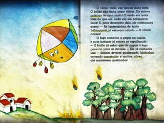 O balão que não queria subir