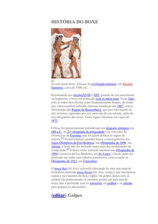 História do boxe PDF Download Gratuito