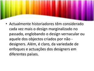 Design antigo