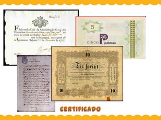 História do dinheiro