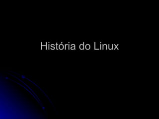 História do Linux 