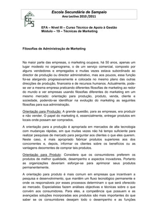 História do marketing