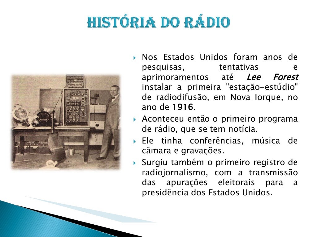 História do rádio