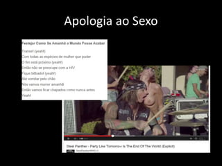 Apologia ao Sexo 
 
