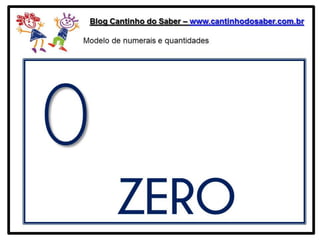 História dos números 1º ano