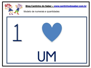 História dos números 1º ano