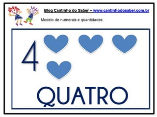 História dos números 1º ano