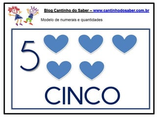 História dos números 1º ano