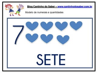 História dos números 1º ano