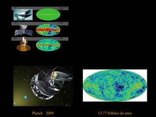 Planck 2009 13,77 bilhões da anos