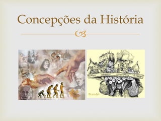 
Concepções da História
Braudel
 