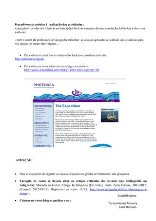 História geografia
