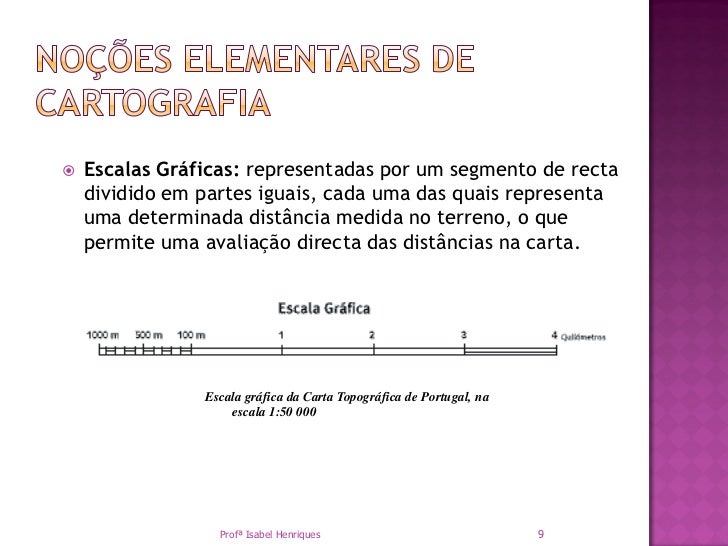 Tema II - História Geológica de uma Região Cartografia