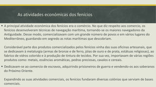 Os fenícios História 7ºAno | PPTX