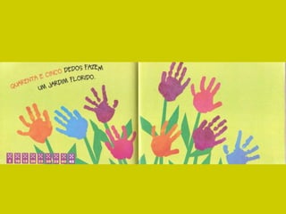 História Usando as Mãos - contando de cinco em cinco