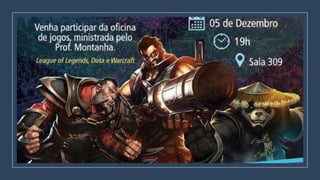 Oficina de Criação de Mundos nos Jogos