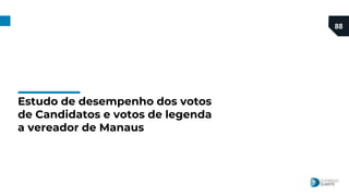 90
ELEIÇÕES 2012
Distribuição por faixa de votos
FONTE: Perspectiva Mercado e Opinião.
MENOS
DE 1.000
DE 1.001
A 2.000
DE ...