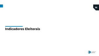 TOTAL DE ELEITORES DO AMAZONAS – JUL/2021 100
FONTE: TSE - Tribunal Superior Eleitoral.
ELEITORADO %
%
ACUMULADA
01 MANAUS...