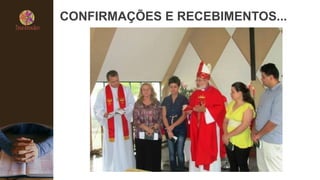 CONFIRMAÇÕES E RECEBIMENTOS...
 