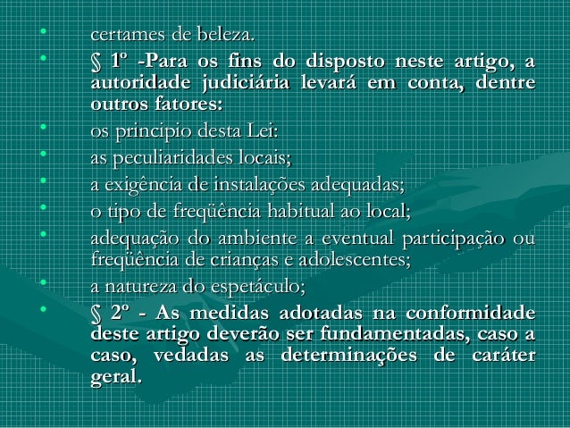 Artigo 33 eca