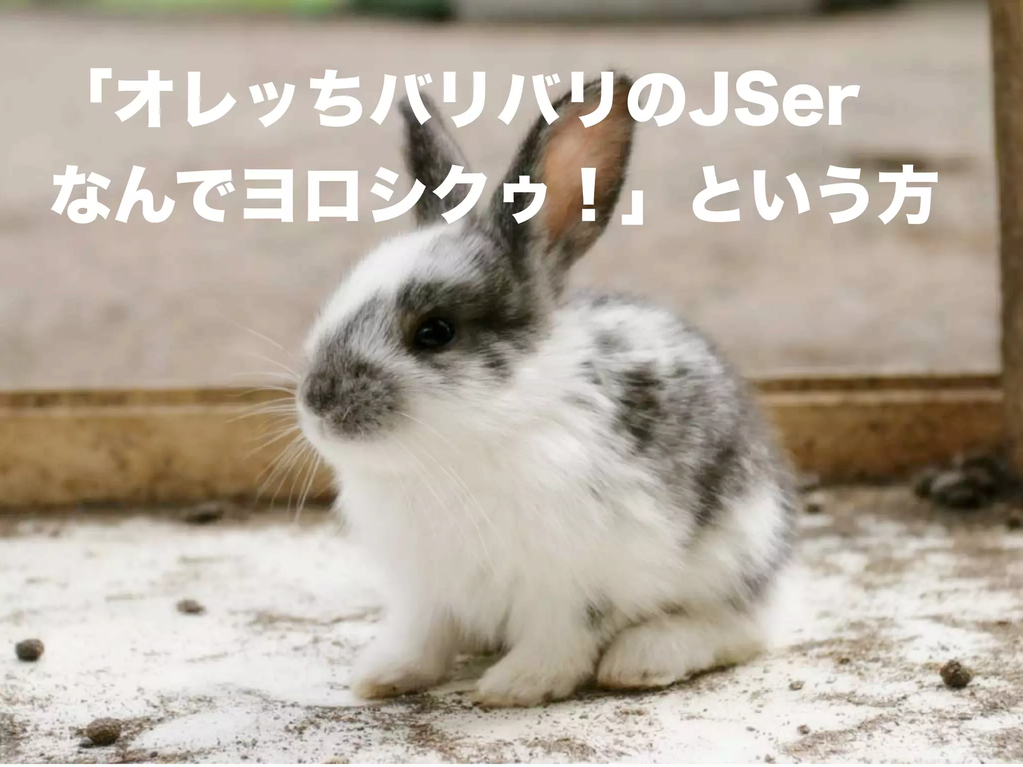 「オレッちバリバリのJSer
なんでヨロシクゥ！」という方
 