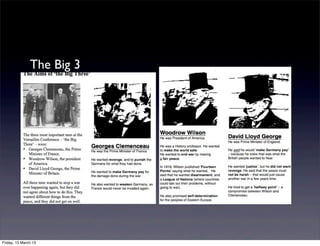 The Big 3




Friday, 15 March 13
 