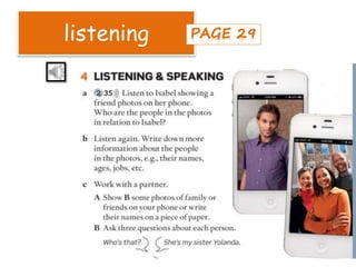 listening
 