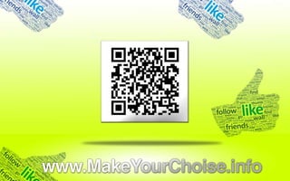 Make Your Choice Kick off presentation