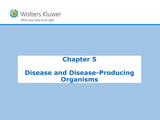Copyright © 2015 Wolters Kluwer Health | Lippincott Williams & Wilkins
Chapter 5
Disease and Disease-Producing
Organisms
 