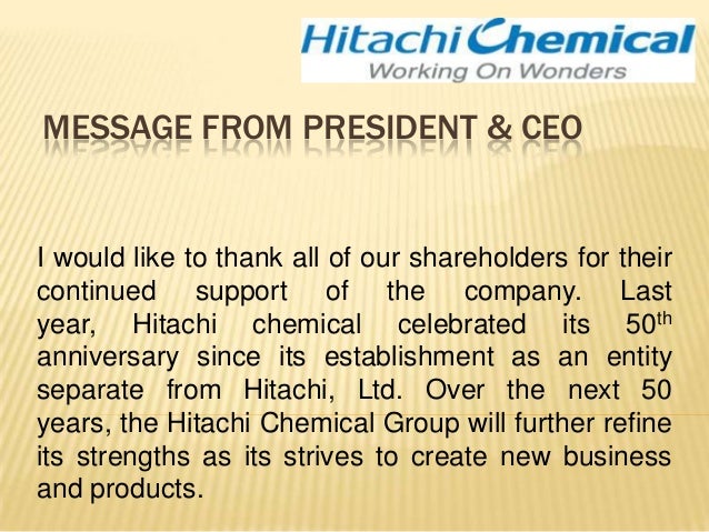 Hitachi chemical chet deewan Hitachi chemical chet deewan