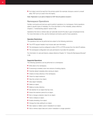 Hitachi content platform custom object metadata enhancement tool | PDF