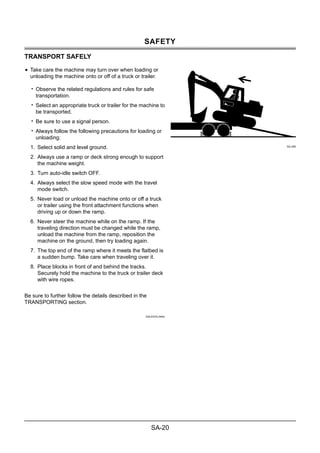 Hitachi ex1200 6 hydraulic excavator service repair manual
