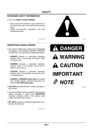 Confusing Safety Instructions Hitachi ex3600 5 excavator service repair manual | PDF
