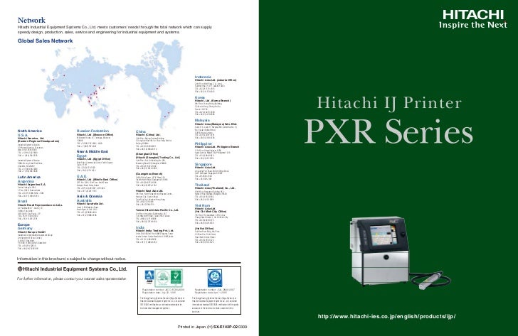 hitachi printer inkjet