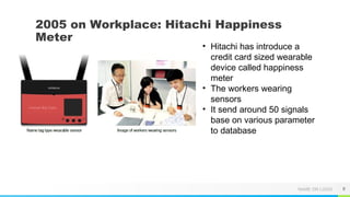 Happiness Device Sensing Happiness at Hitachi | PPT