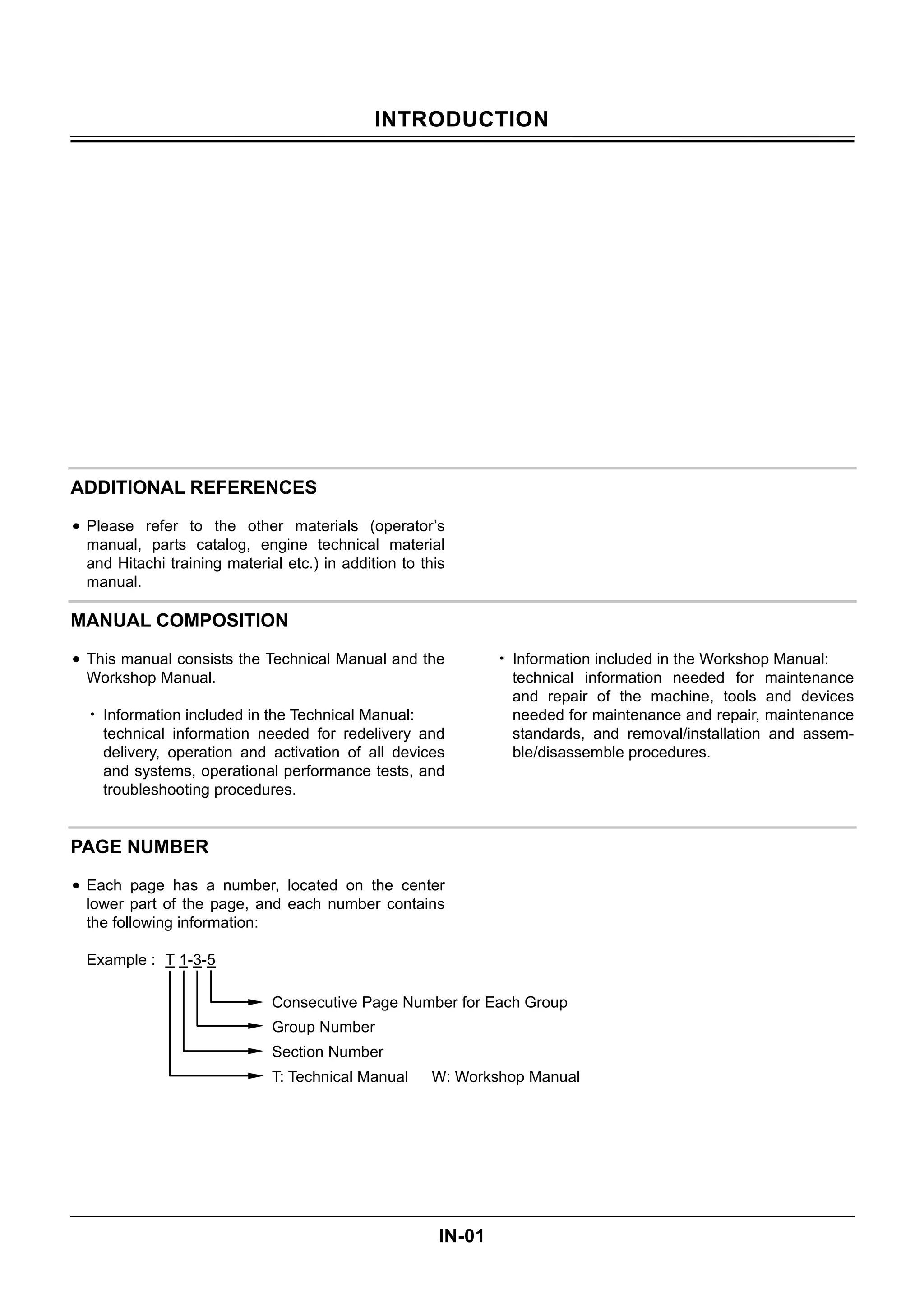 Hitachi zaxis zx 135 usk 3 excavator service repair manual | PDF