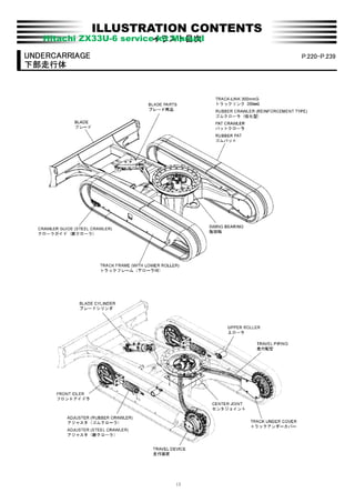Hitachi ZX33U-6 service kit Parts Manual | PDF