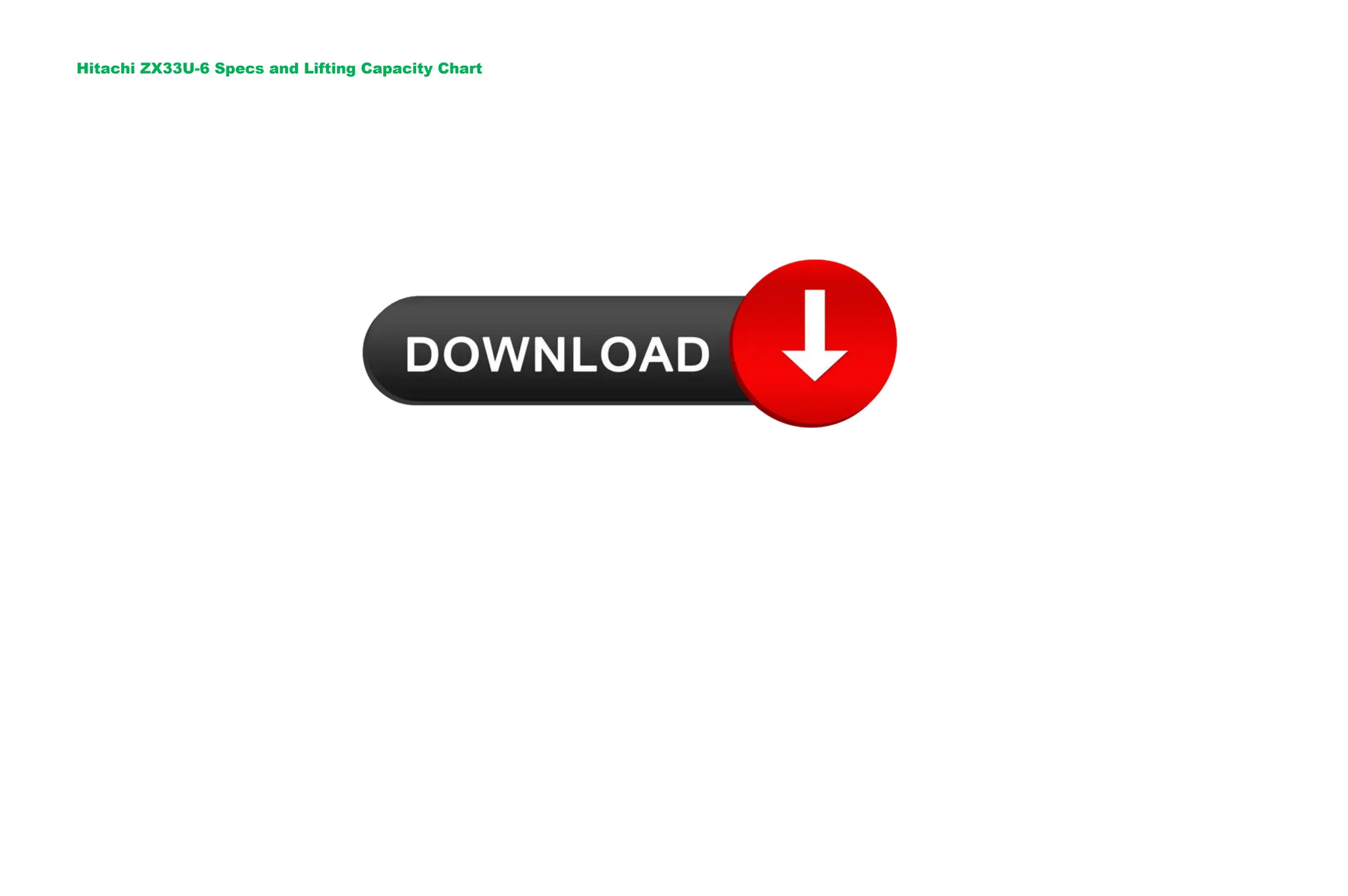 Comprehensive Workshop Manual for Hitachi ZX33U-6 Hydraulic