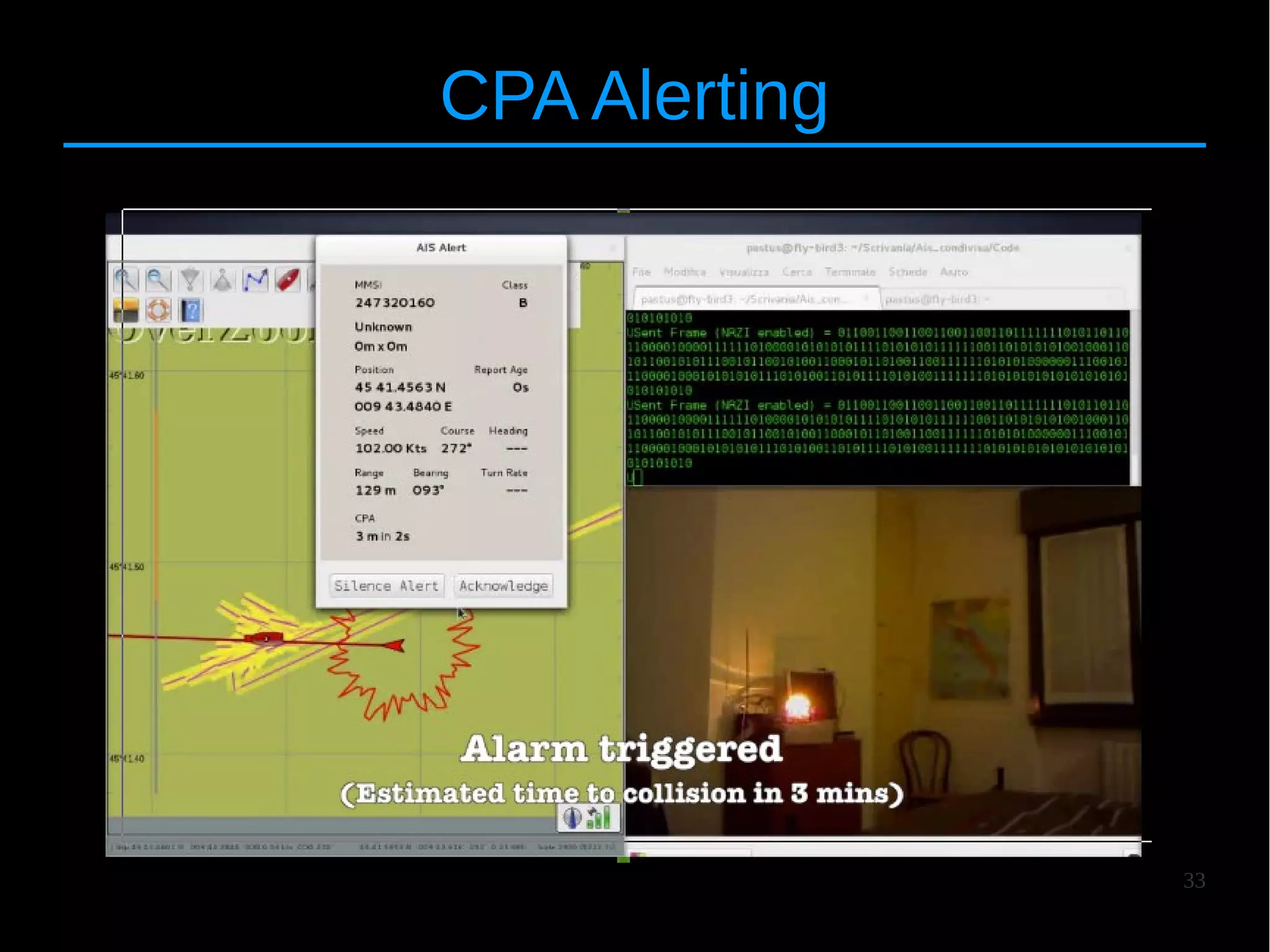 33
CPA Alerting
 