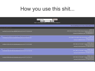How you use this shit...
 