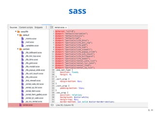 scss css
$primary-color: #333;
@mixin border-radius($radius) {
border-radius: $radius;
}
%message {
border: 1px solid #ccc;
padding: 10px;
}
.wrap {
@include border-radius(10px);
color: $primary-color;
.box {
display:flex;
}
}
.success {
@extend %message;
border-color: green;
}
.error {
@extend %message;
border-color: red;
}
.warning {
@extend %message;
border-color: yellow;
}
.success, .error, .warning {
border: 1px solid #ccc;
padding: 10px;
}
.wrap {
border-radius: 10px;
color: #333;
}
.wrap .box {
display: -webkit-box;
display: -webkit-flex;
display: -ms-flexbox;
display: flex;
}
.success {
border-color: green;
}
.error {
border-color: red;
}
.warning {
border-color: yellow;
}
sass
5 . 11
 