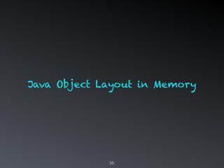 55
Java Object Layout in Memory
 
