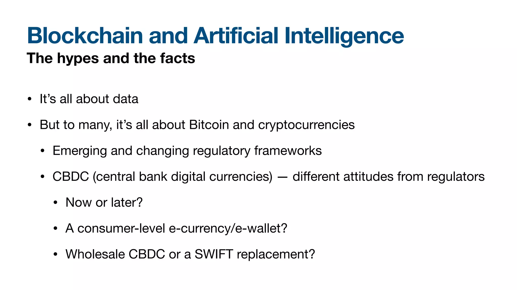 From Crypto to Trust and Identity