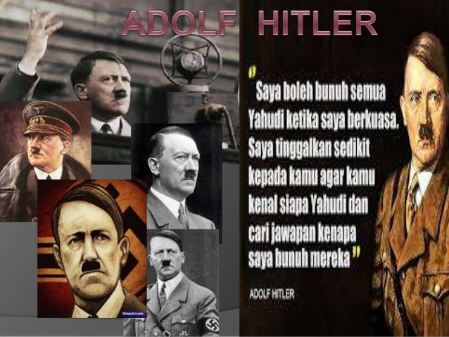 Yahudi hitler bunuh Alasan Hitler